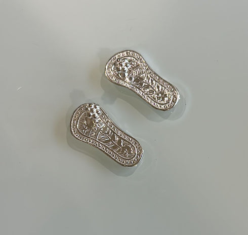 Pure Silver Paduka Small pair 4g